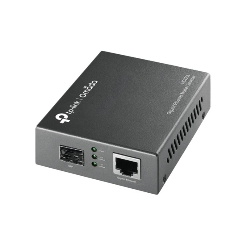 GIGABITE SFP MEDIA CONVERTER TP LINK MC220L
