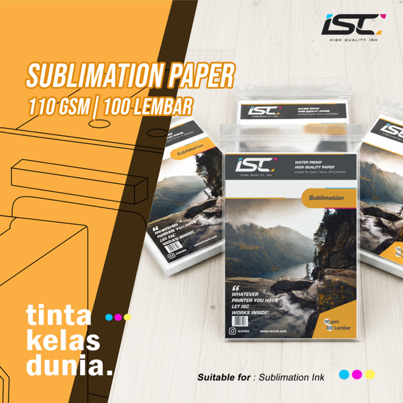 SUBLIMATION PAPER ISC 110GSM