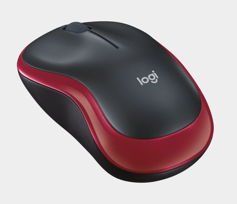 MOUSE LOGITECH M185 RED