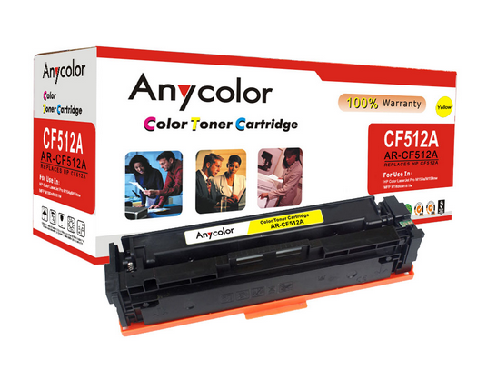 TONER CARTRIDGE AR-CF512A (204A) ANYCOLOR YELLOW