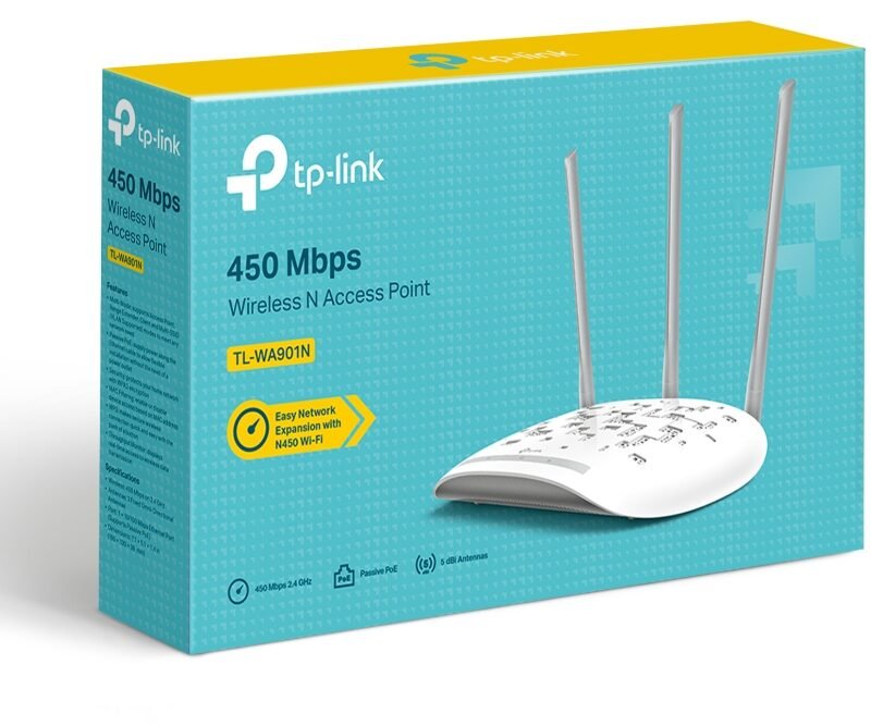 ACCESS POINT TP LINK TL-WA901N 450MBPS