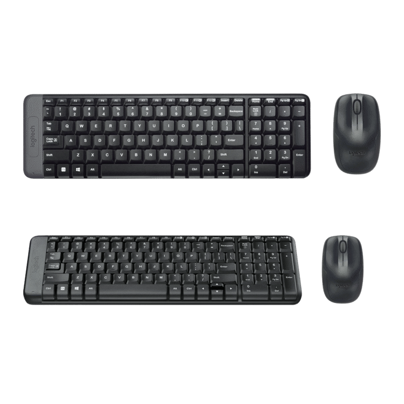 KEYBOARD MOUSE WIRELESS LOGITECH MK220