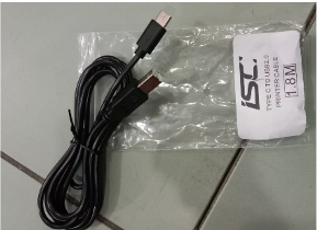 CABEL TYPE-C TO USB PRINTER 1.8M ISC EP-U701