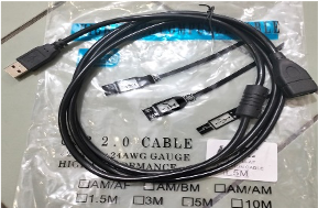 CABEL USB EXT ISC 1.5M HITAM