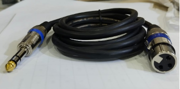 CABEL AUDIO 6.5MM (M) TO XLR (F) 1.5M