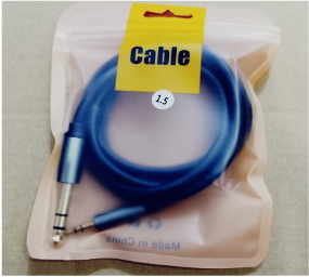 CABEL AUX 3.5MM TO 6.5MM 1.5M