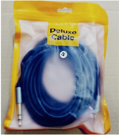 CABEL AUX 3.5MM TO 6.5MM 5M