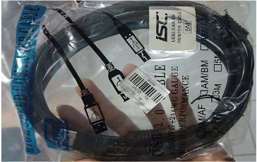 CABEL USB PRINTER ISC 5M HITAM EP-U602