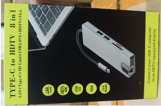 CABEL TYPE-C TO HDMI 8 IN 1