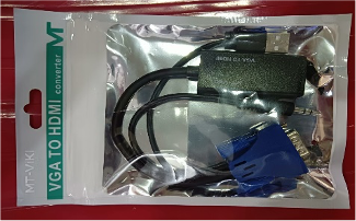 CABEL VGA TO HDMI WITH AUDIO ADAPTER MT-VIKI MT-H02