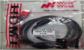 CABEL HDMI TO VGA STANDAR 1.5M