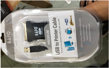 CABEL USB TO PARALEL BAFO ORIGINAL