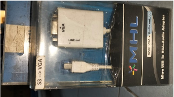 CABEL SAMSUNG S3 TO VGA