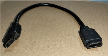 CABEL HDMI EXTENSION 20CM