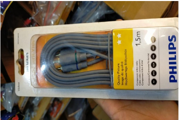 CABEL PHILIPS JACK RCA 3 TO RCA 3 1.5M GP4126