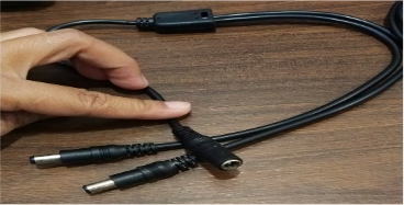 CABEL DC CAMERA CCTV I (f) KE 2 (m) PORT