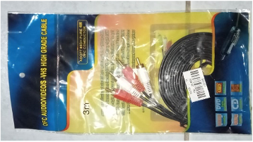 CABEL 2 RCA TO 2 RCA 3M