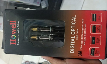 HOWELL CABEL AUDIO TOSLINK 3M HQ