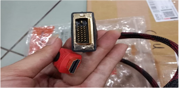 CABEL HDMI TO DVI 24+1 1.5M JARING