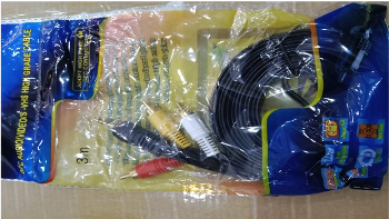 CABEL AUDIO 3.5MM TO 3 RCA 3M