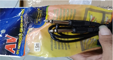 CABEL AUX 6.5MM 1.5M