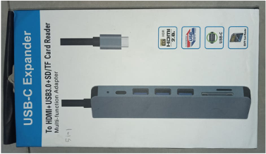 CABEL TYPE-C EXPANDER  TO HDMI 5 IN 1