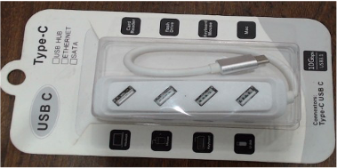 CABEL TYPE-C 3.1 USB HUB 4 PORT