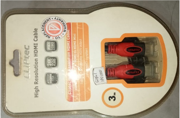 CABEL CLIPTEC HDMI-HDMI 3M OCD411