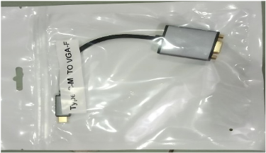 CABEL TYPE-C M TO VGA F (ADAPTER) RISING SUN