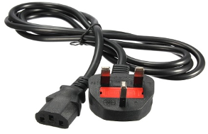 CABEL POWER 3 KAKI WITH FUSE