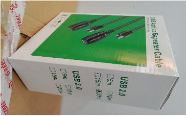 CABEL USB EXT 2.0 20M COPPER (WITH CHIP)