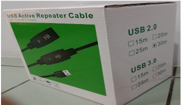 CABEL USB EXT 2.0 30M COPPER (WITH CHIP)