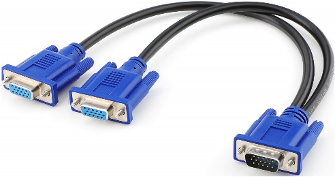 CABEL VGA (M) TO 2 VGA (F)