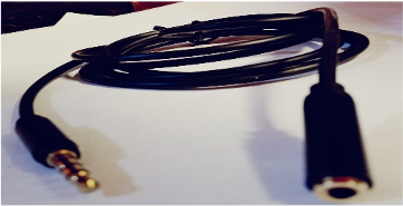 CABEL AUDIO 3.5 M/F 1.5M COPPER