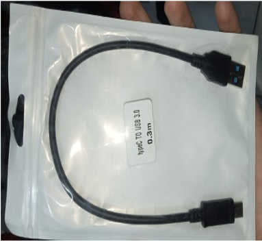 CABEL USB TYPE-C 30CM WARNA WARNI BAGUS