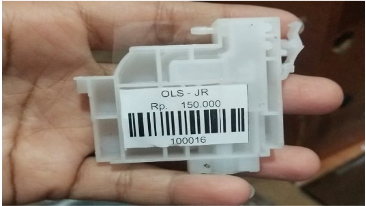 CARTRIDGE DUMPER EPSON L3110 BK ORIGINAL