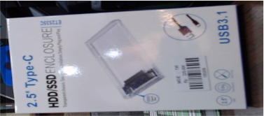 CASING HARDISK 2.5 TRANSPARANT TYPE-C ET2535C