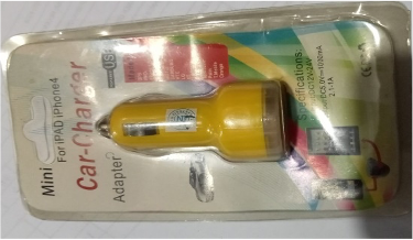 CAR CHARGER WITH DUAL USB