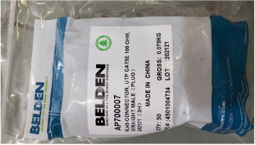 CONECTOR RJ45 BELDEN CAT5