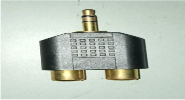 CONECTOR AUDIO 3.5 M TO 2 RCA F