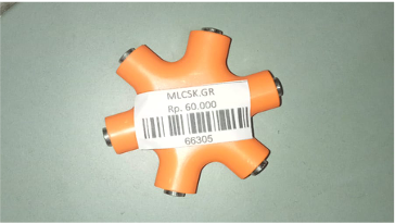 CONECTOR AUDIO 3.5 6 PORT