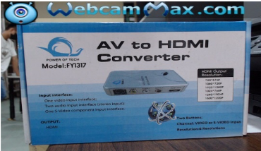 COVERTER AV + HDMI TO HDMI
