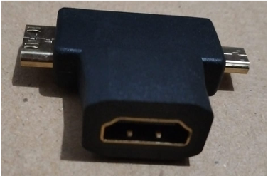 CONVERTER HDMI F TO MICRO HDMI M.MINI HDMI M