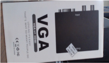 CONVERTER ADAPTER VGA+AUDIO TO HDMI HD2022