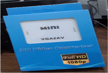 CONVERTER VGA TO AV MINI BOX