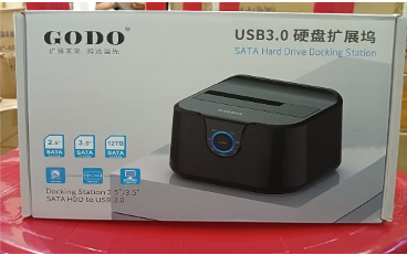 DOCKING HARDISK GODO USB 3.0 2.5"/3.5" GDPD01-B-CG0