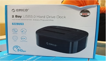 DOCKING HARDISK ORICO USB 3.0 3.5 INCH 2.5 BLACK 6228US3