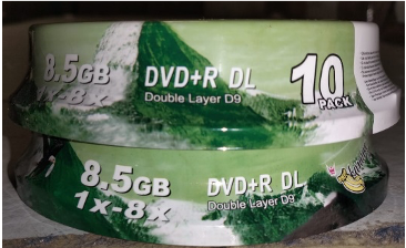 DVD-R DOUBLE LAYER BANANA