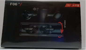 EARPHONE BLUETOOTH TWS-F06 HITAM