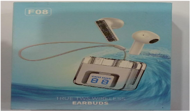 EARPHONE BLUETOOTH TWS-F08 PUTIH